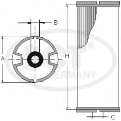 Filtras kuro diesel
                                SCT - MANNOL                                                SC7048, SCT -