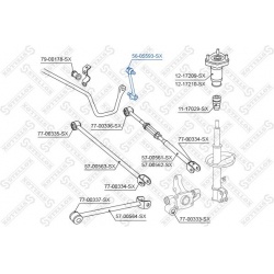 Stabilizatoriaus traukė
                                STELLOX                                56-05593-SX, STELLOX, 56-0559