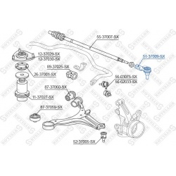vairo traukės antgalis
                                STELLOX                                51-37009-SX, STELLOX, 51-37009