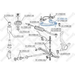 pakabos svirtis
                                STELLOX                                57-37001-SX, STELLOX, 57-37001-SX, aut