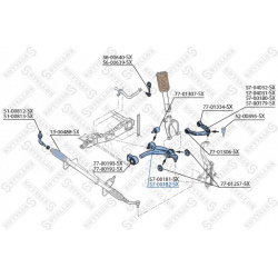 pakabos svirtis
                                STELLOX                                                57-00182-SX, STELLOX, 
