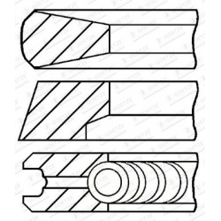 stūmoklio žiedų komplektas
                                GOETZE ENGINE                                                08