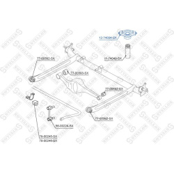 pakabos statramsčio atraminis guolis
                                STELLOX                                12-74004-SX, STE