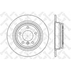stabdžių diskas (1vnt)
                                STELLOX                                                6020-1537-SX,
