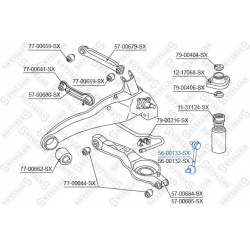 Stabilizatoriaus traukė
                                STELLOX                                                56-00133-SX, 