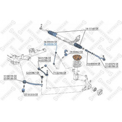 Stabilizatoriaus traukė
                                STELLOX                                                56-00506-SX, 
