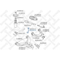 Stabilizatoriaus traukė
                                STELLOX                                                56-00349-SX, 