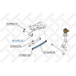 Stabilizatoriaus traukė
                                STELLOX                                56-03021-SX, STELLOX, 56-0302