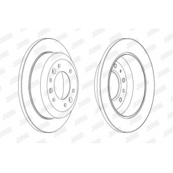 stabdžių diskas (1vnt) COAT+
                                JURID                                                562869JC,