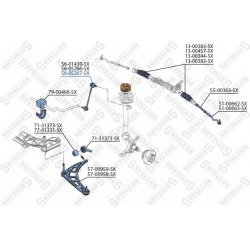 Stabilizatoriaus traukė
                                STELLOX                                56-05267-SX, STELLOX, 56-0526