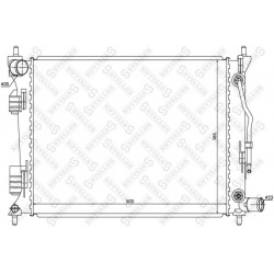 Aušinimo radiatorius
                                STELLOX                                10-26518-SX, STELLOX, 10-26518-S