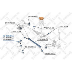 stabilizatoriaus įvorė
                                STELLOX                                                79-00053-SX, 