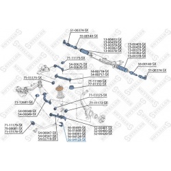 Stabilizatoriaus traukė
                                STELLOX                                56-04123-SX, STELLOX, 56-0412
