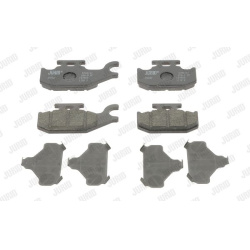 stabdžių trinkelių rinkinys, diskinis stabdys
                                JURID                                       