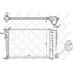 Aušinimo radiatorius
                                STELLOX                                                10-26096-SX, STE