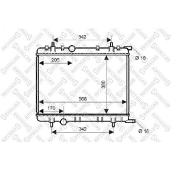 Aušinimo radiatorius
                                STELLOX                                                10-25352-SX, STE