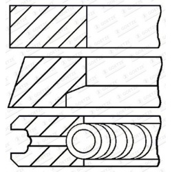 stūmoklio žiedų komplektas
                                GOETZE ENGINE                                                08