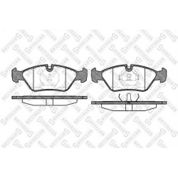 stabdžių trinkelių rinkinys, diskinis stabdys
                                STELLOX                                     