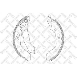 stabdžių trinkelių komplektas
                                STELLOX                                                412 1