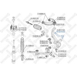 vairo traukės antgalis
                                STELLOX                                                51-00178-SX, S