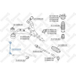 Stabilizatoriaus traukė
                                STELLOX                                                56-53018-SX, 