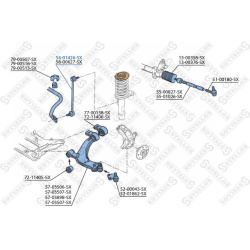 Stabilizatoriaus traukė
                                STELLOX                                56-01426-SX, STELLOX, 56-0142