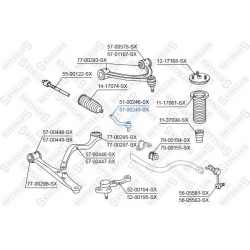 vairo traukės antgalis
STELLOX 51-00249-SX, S