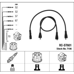 uždegimo laido komplektas
                                NGK                                                RC-ST601, NGK, 