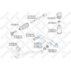 pakabos svirtis
                                STELLOX                                                57-61007-SX, STELLOX, 