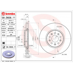stabdžių diskas (1vnt) PRIME LINE - UV Coated
                                BREMBO                                       
