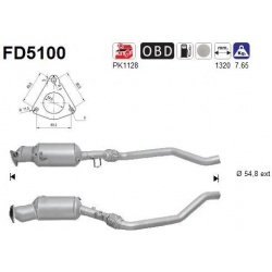 DPF, kietųjų dalelių filtras
FD5100, AS, FD5100, auto detalė