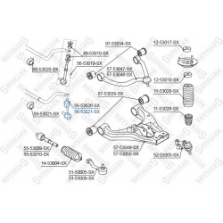 Stabilizatoriaus traukė
                                STELLOX                                                56-53021-SX, 