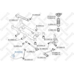 stabilizatoriaus įvorė
                                STELLOX                                                89-53029-SX, 