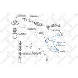 pakabos svirtis
STELLOX 57-00095-SX, STELLOX,