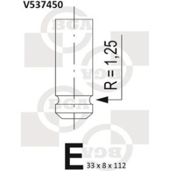 išmetimo vožtuvas
                                BGA                                                V537450, BGA, V537450,