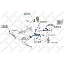 Stabilizatoriaus traukė
                                STELLOX                                                56-00639-SX, 
