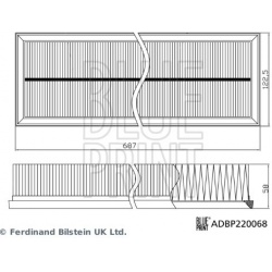 oro filtras
                                BLUE PRINT                                ADBP220068, BLUE PRINT, ADBP220068, aut