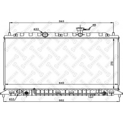 Aušinimo radiatorius
                                STELLOX                                                10-25466-SX, STE