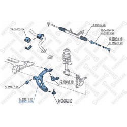 pakabos svirtis
                                STELLOX                                57-03511-SX, STELLOX, 57-03511-SX, aut