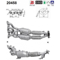 katalizatoriaus keitiklis
                                AS                                                20458, AS, 20458,