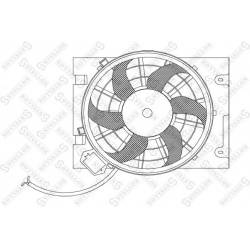 ventiliatorius, radiatoriaus
                                STELLOX                                29-99265-SX, STELLOX, 29-