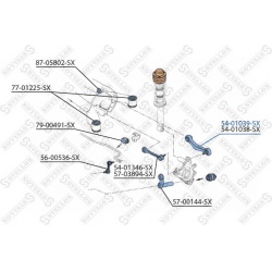 pakabos svirtis
                                STELLOX                                54-01039-SX, STELLOX, 54-01039-SX, aut