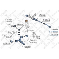 vairo traukės antgalis
                                STELLOX                                51-00200-SX, STELLOX, 51-00200