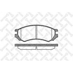 stabdžių trinkelių rinkinys, diskinis stabdys
                                STELLOX                                     