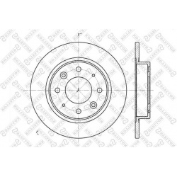 stabdžių diskas (1vnt)
                                STELLOX                                                6020-3503-SX,