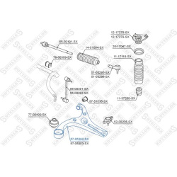 pakabos svirtis
                                STELLOX                                                57-05382-SX, STELLOX, 