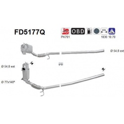 DPF, kietųjų dalelių filtras
FD5177Q, AS, FD5177Q, auto detalė