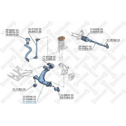 pakabos svirtis
                                STELLOX                                                57-03507-SX, STELLOX, 