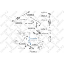 pakabos svirtis
                                STELLOX                                57-71081-SX, STELLOX, 57-71081-SX, aut