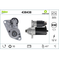 Starteris
                                VALEO                                                438438, VALEO, 438438, auto de